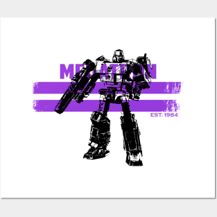 MEGATRON STRIPES Posters and Art